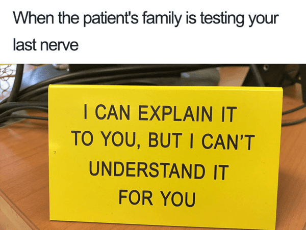 nursing memes - funny sign