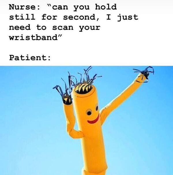 nursing memes - tube guy