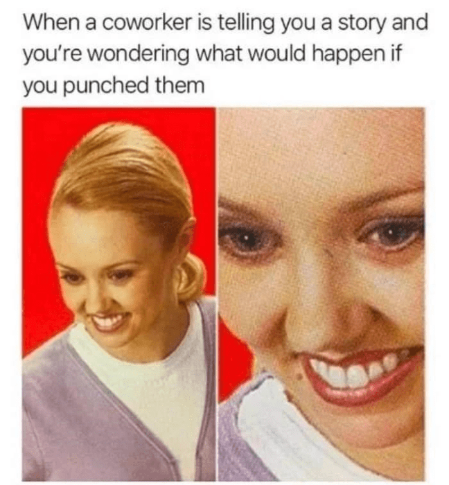 work memes of the week - punch coworker