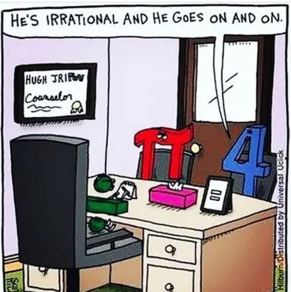 pi day memes - funny math comic