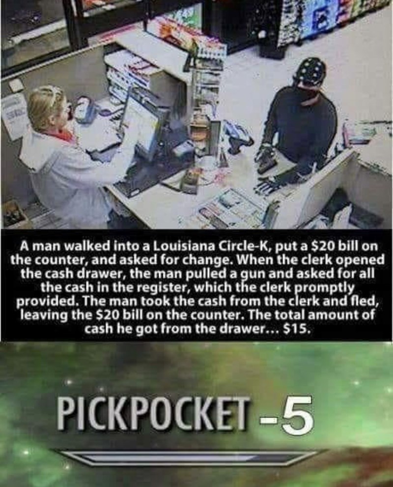 asshole tax - worst pickpocket ever