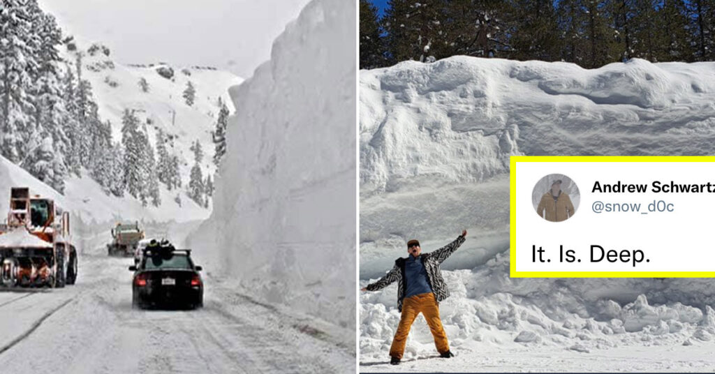 Snowfall In California 2025