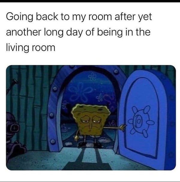 spongebob memes - back to my room