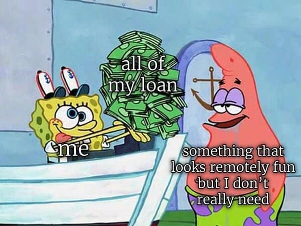 spongebob memes - my loan