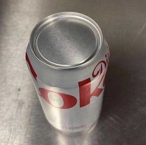 there was an attempt - diet coke can without tab