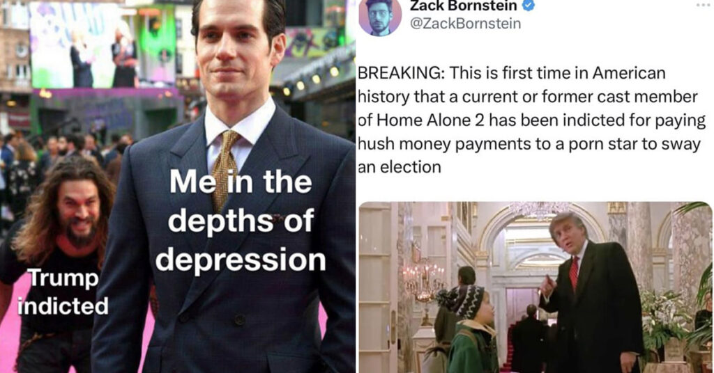 Funny Trump Indictment Memes And Tweets