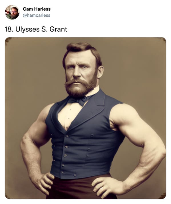 presidents as professional wrestlers - ulysses s grant