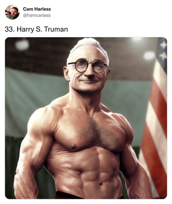 presidents as professional wrestlers - harry s truman