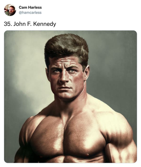 presidents as professional wrestlers - john f kennedy