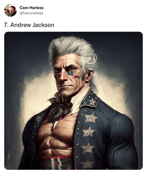 presidents as professional wrestlers - andrew jackson