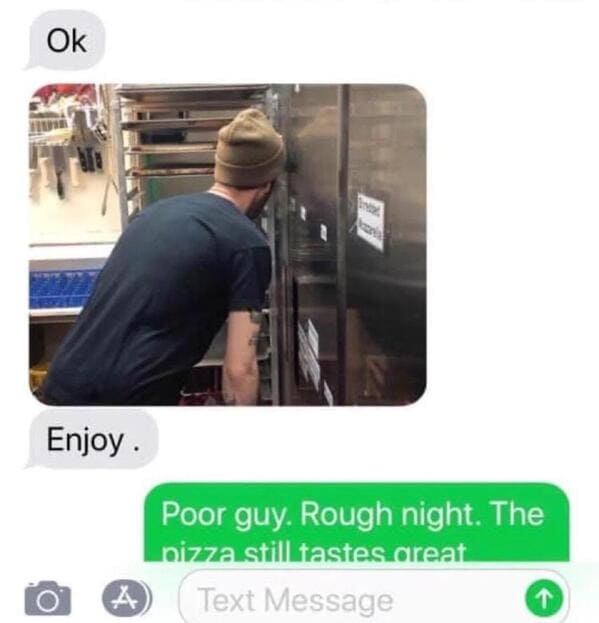 Wholesome Text Exchange With Pizza Place After Delivery Driver Messed Up Customer's Order Goes Viral - Jarastyle