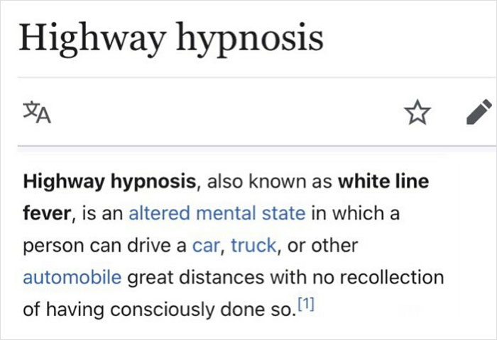 depths of wikipedia - highway hypnosis