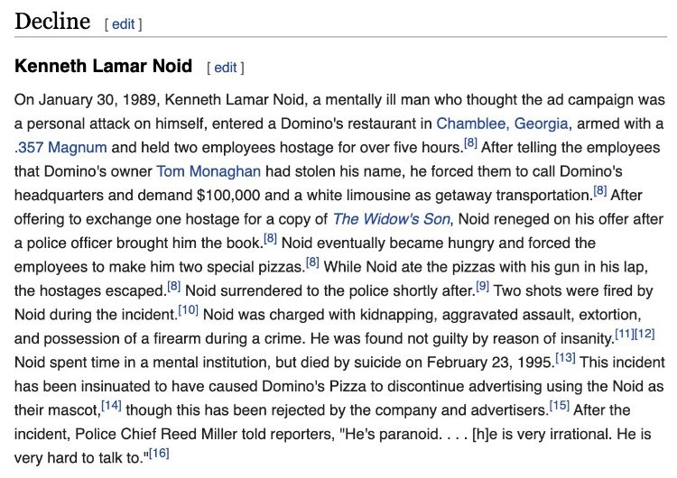 depths of wikipedia - kenneth lamar nold