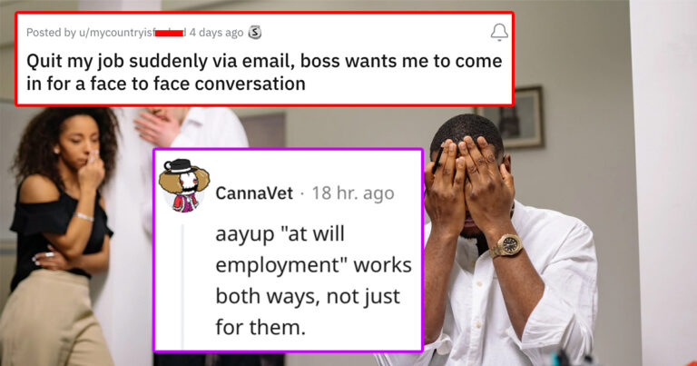‘Quit My Job Suddenly Via Email’ — Boss Insist On Having Face-To-Face Meeting After Worker Quits Without Notice