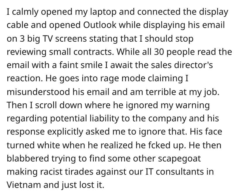 bad boss pro revenge - I calmly opened my laptop 