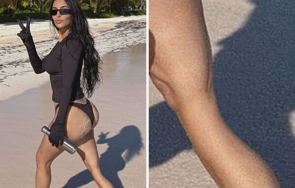 celebrity photoshop fails - kim kardashian