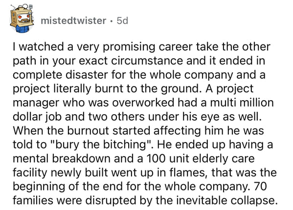 Construction Manager Resigns After Boss Responds To Complaints Of Heavy Workload By Adding Even More Work - Jarastyle