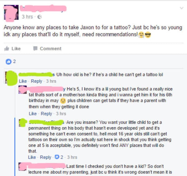 cringe-worthy parent - cringey parent facebook post
