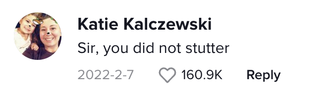 worker advocates for self tiktok - sir, you did not stutter