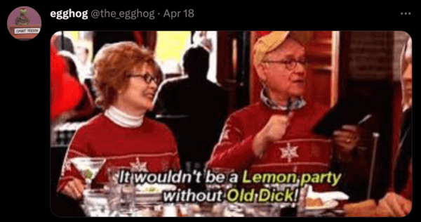 funny 30 rock scene - it wouldn't be a lemon party without old dick