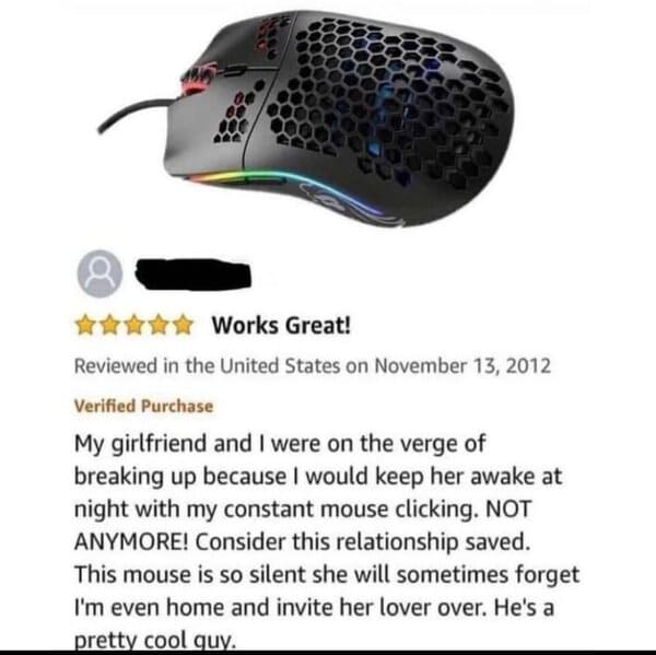 funny review - computer mouse review