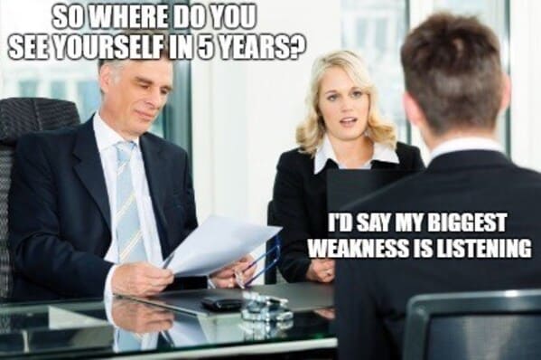 job interview memes - where do you see yourself in 5 years