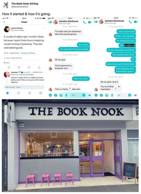 wholesome how it started vs how it's going memes - the book nook