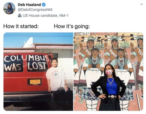 wholesome how it started vs how it's going memes - Columbus was lost