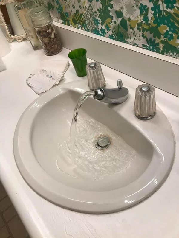 plumbing fails - upside down faucet