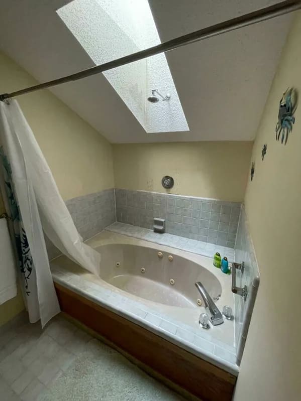 plumbing fails - hot tub showerhead