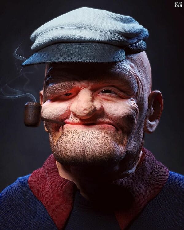 Felipe Rui Fernandez Cartoons - Popeye