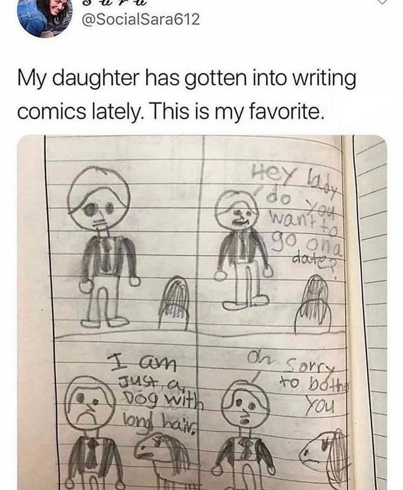 random funny meme dump april 20 - daughter draws comics