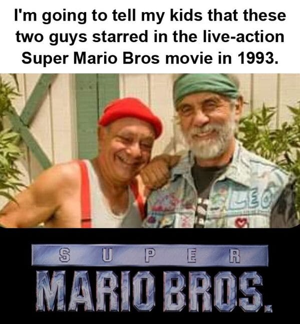 super mario movie memes -super mario bros 1993