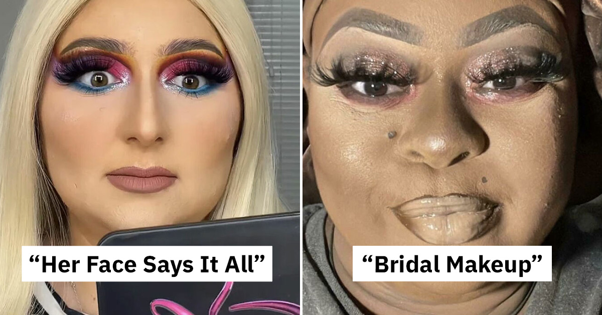 25 Bad Makeup Artists Who Failed Hard And Were Called Out Online