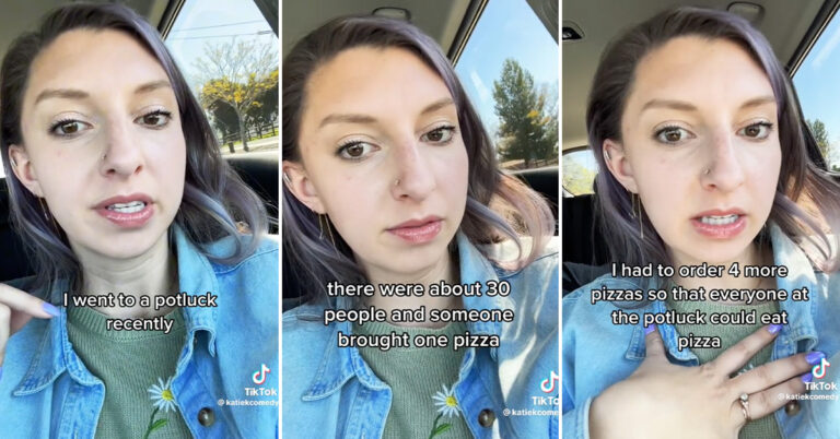 Woman Criticizes Guest For Bringing Only One Pizza To Potluck With 30 Guests – It Backfires
