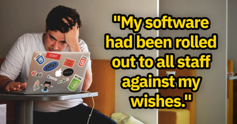 Boss Steals Employee’s Software, Takes Credit, And Blames Worker For Unwanted Features
