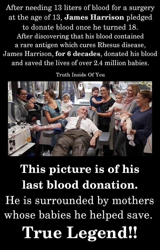 wholesome meme - last blood donation