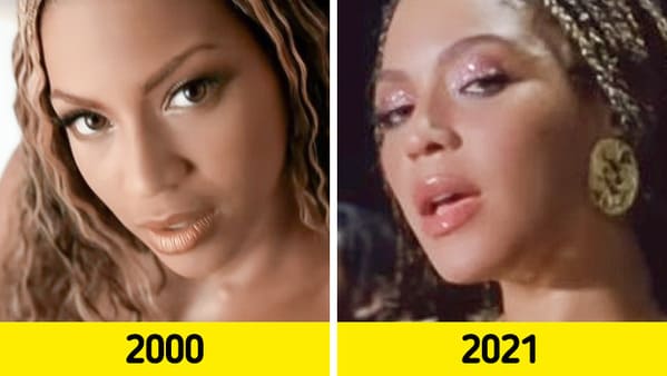 first music video vs latest - Beyoncé