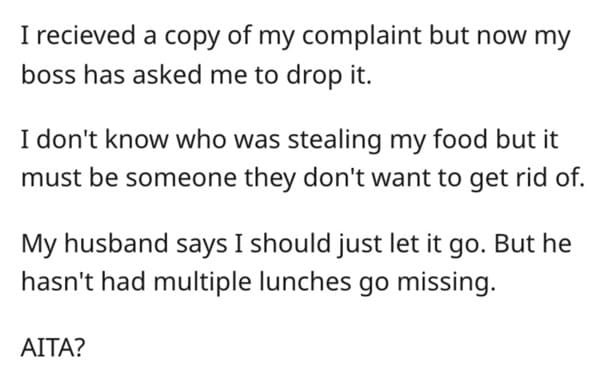 Coworker's Spicy Food Theft Revenge Plan Takes Unexpected Turn As They Accidentally Self-Report - Jarastyle