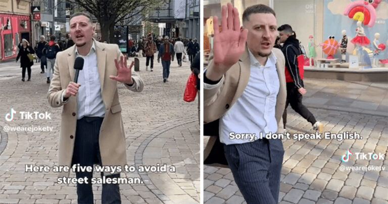 British Tiktoker Shares The 5 Ways To Avoid Street Salesmen We’ve All Used Once Or Twice