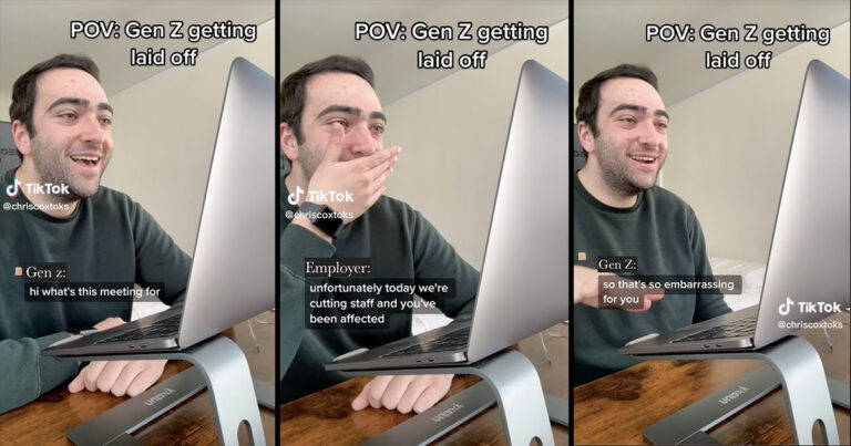 ‘You’re Laying ME Off? That’s Embarrassing For You…’ — Funny Tiktok Sketch Has Gen Z Worker Shaming The Company For Being Broke AF