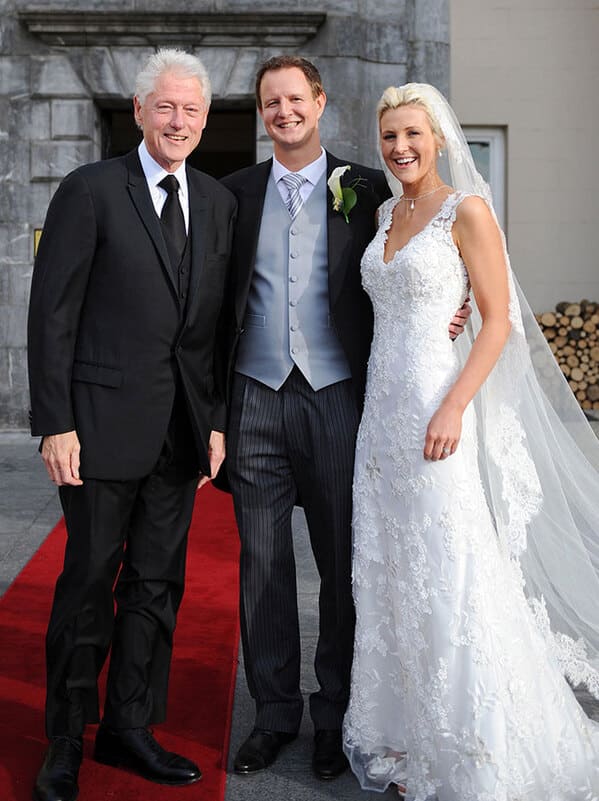 celebrity wedding crashers - bill clinton