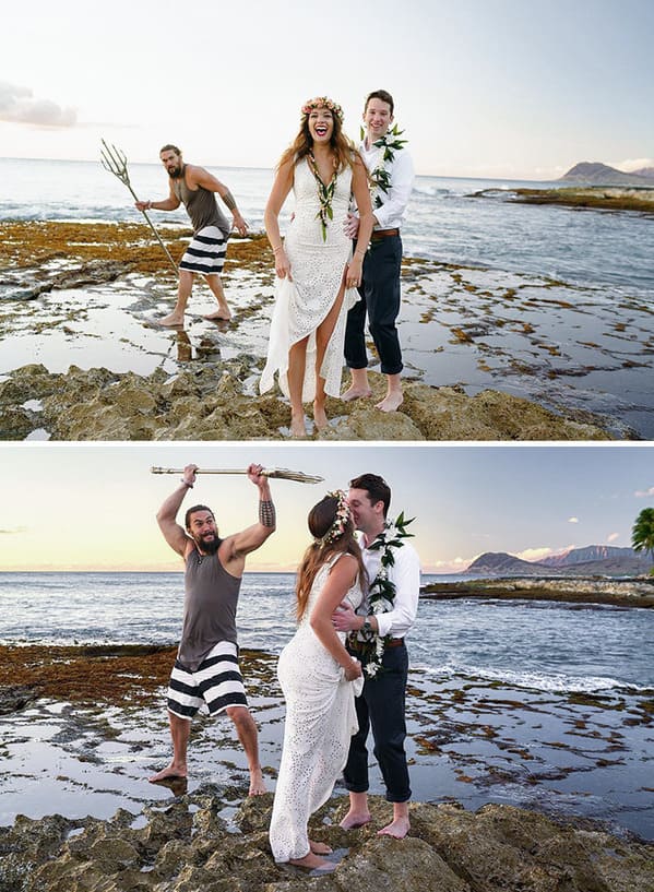 celebrity wedding crashers - jason momoa