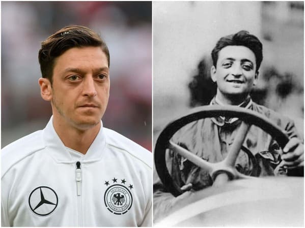 ozil and enzo ferrari