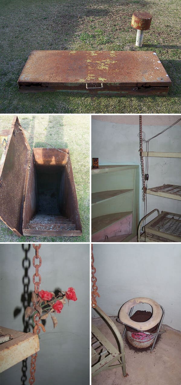 creepy discoveries new home - creepy bunker underground room