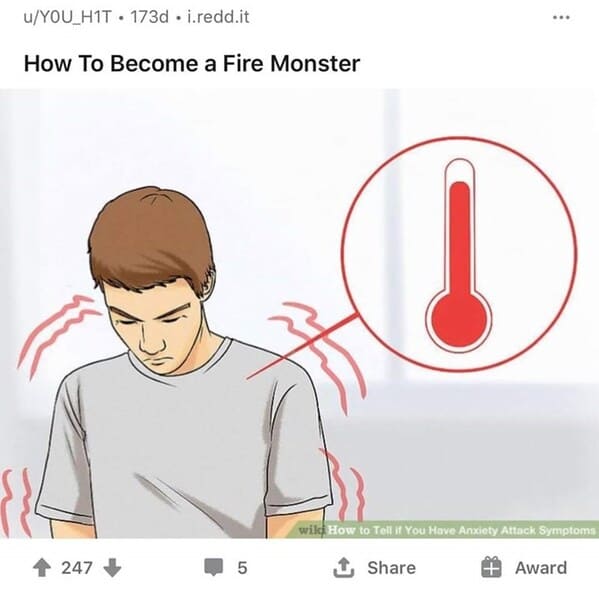 dark funny wikihow memes - how to become a fire monster