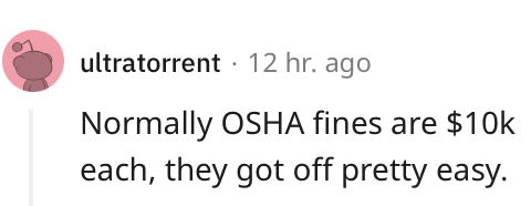 Management Dismisses Delivery Driver's OSHA Concerns, So He Gets Pro Revenge By Calling OSHA, Costing Them $1000s - Jarastyle