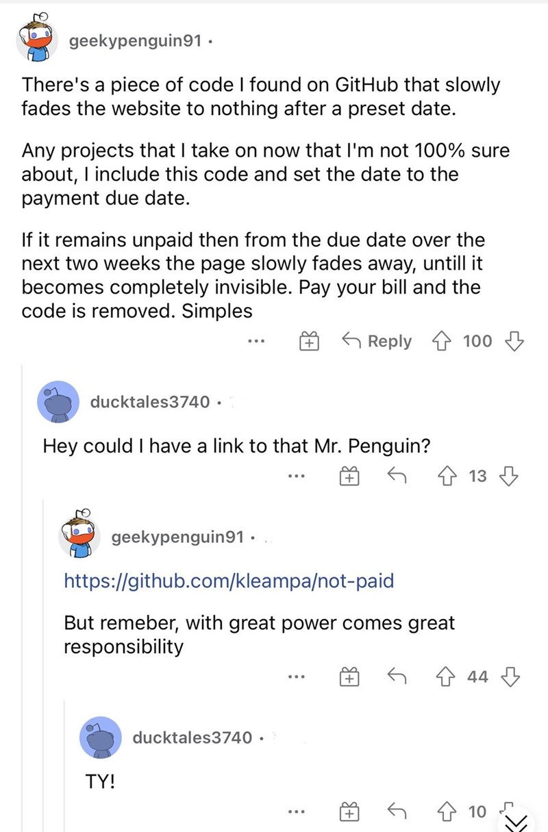 "Say Goodbye To Your Business" — Client Doesn't Want To Pay Developer For The Website They Built So They Completely Dismantle The Client's Life - Jarastyle