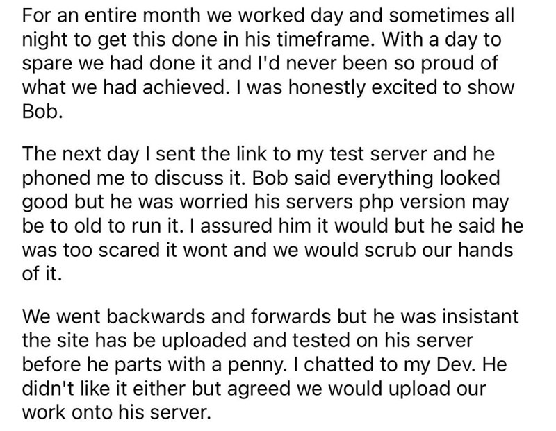 "Say Goodbye To Your Business" — Client Doesn't Want To Pay Developer For The Website They Built So They Completely Dismantle The Client's Life - Jarastyle