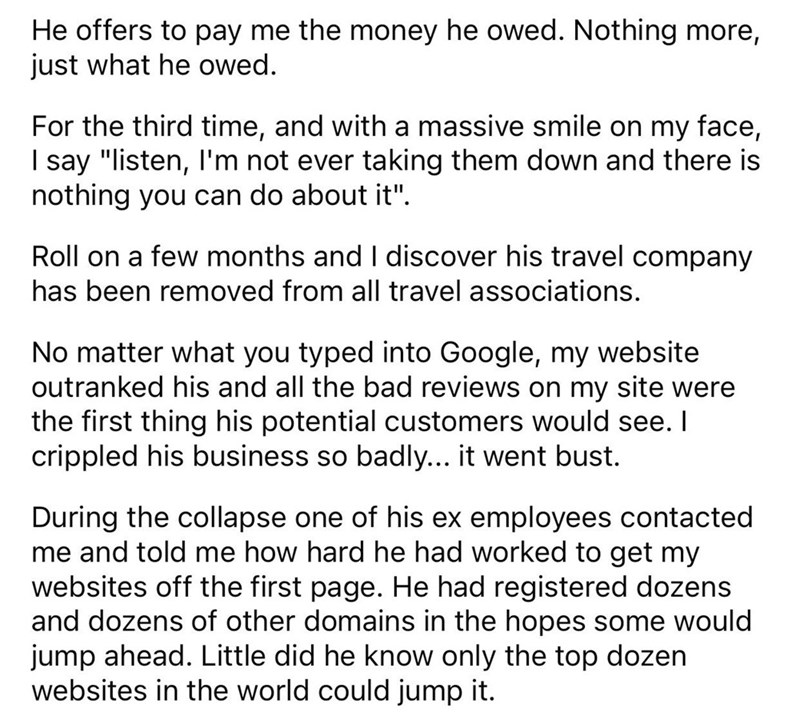 "Say Goodbye To Your Business" — Client Doesn't Want To Pay Developer For The Website They Built So They Completely Dismantle The Client's Life - Jarastyle